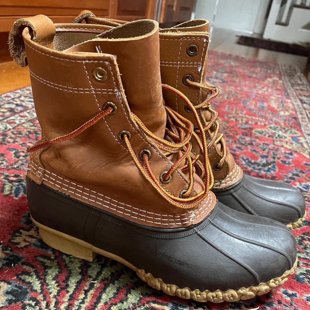 LL Bean Duck Boots, Original Womens